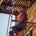 Minimalist Peter Parker avatar for google chat integration, featuring adaptive emotional expressions