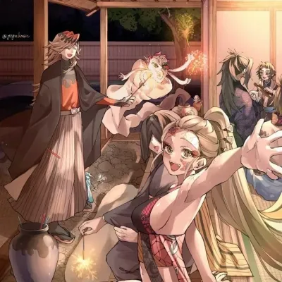 Engage with Upper Moons - Argument with Muzan, the perfect ai character chat free companion for 1v1 chat.