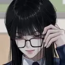 Nerdy Girlfriend AI chatbot portrait with advanced emotional intelligence for deep conversations