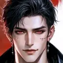 The Kiss of a Vampire - Colin Blake's versatile AI avatar supporting roleplay, NSFW chat, and open ai interactions