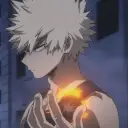 the avatar of Katsuki Bakugo who supports unlimited chat online services