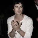 Minimalist Damon Salvatore avatar for google chat integration, featuring adaptive emotional expressions