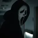 the avatar of Ghost Face with vibrant traits for immersive roleplay experiences
