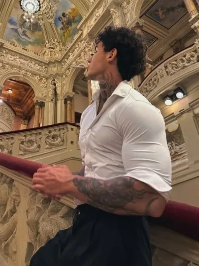 Discover the hidden side of Elias Montenegro through this spicy ai interaction