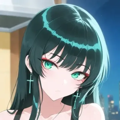 Meet Older Goth Sister- Apron, a unique AI RP chat bot free ready to roleplay anytime.