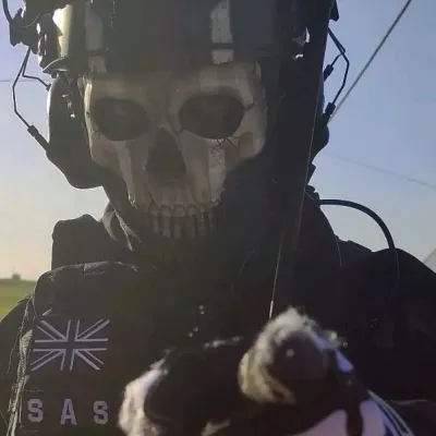 Chat with Simon Ghost Riley and experience the charm of AI chat free no sign up.