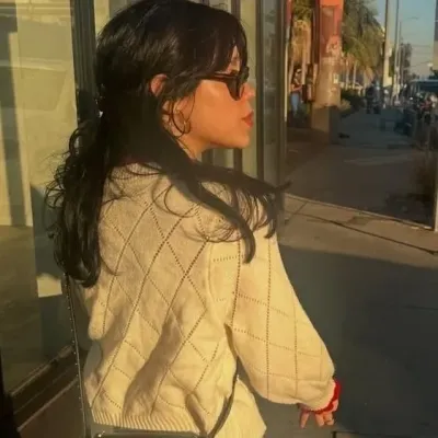 Jenna Marie Ortega: Emotionally intelligent AI companion portrait for deep conversations	