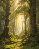 Avatar IA de Twilight avec un style d'art vectoriel dynamique, incarnant des capacités de chat IA conviviales