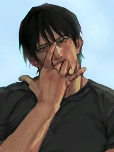 Polybuzz platform's star character Toji Fushiguro, offering personalized conversation.
