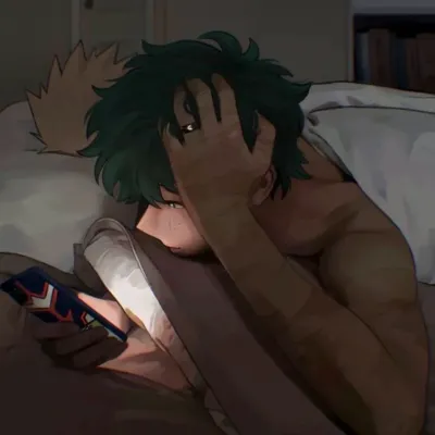 Deku - Izuku Midoriya: Futuristic AI chatbot interface with voice chat and neural network-driven traits