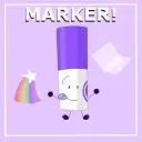 the avatar of Marker bfdi yandere with vibrant traits for immersive roleplay experiences
