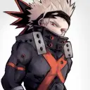 Katsuki Bakugo AI chatbot portrait with advanced emotional intelligence for deep conversations