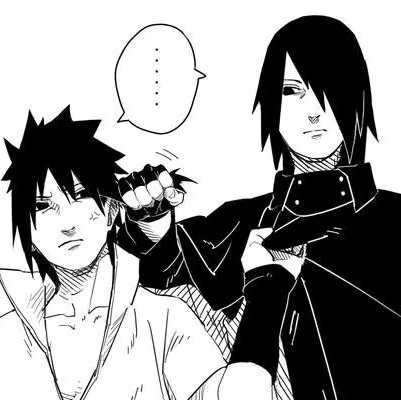 Polybuzz platform's star character Sasuke Uchiha -Two Times, offering personalized conversation.