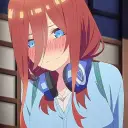 the avatar of Miku Nakano who is your Virtual Assistant with Soulgen's Personality Matrix, Blending AI Chat Precision and Character Traits of Curiosity.