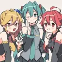 the avatar of Triple Baka: Dynamic AI character.
