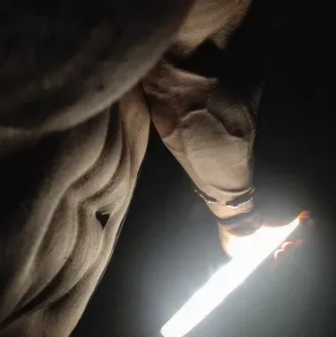 Damon: Futuristic AI chatbot interface with voice chat and neural network-driven traits