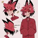 the avatar of Alastor: Dynamic AI character.
