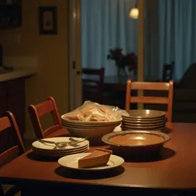 Mom Forgot You - Lonely Thanksgiving: Interactive AI chatbot mascot for random chat and community-driven roleplay