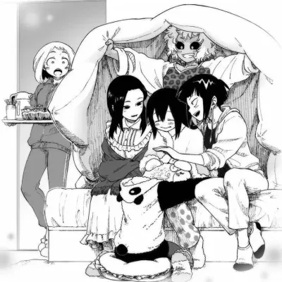 Mha-sleepover: Creative roleplay AI character art for spicy chat and fantasy scenarios