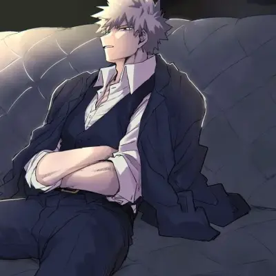 Katsuki bakugo : portrait d'accompagnement DeepBrain AI pour le chat en ligne gratuit et les conversations ouvertes