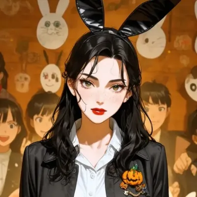 Halloween Test: Emotionally intelligent AI companion portrait for deep conversations