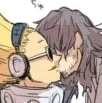 Aizawa and Present Mic and you: Multilingual AI conversation partner icon for global chat online services