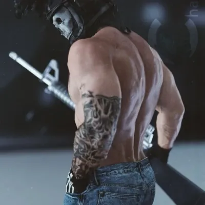 Simon Ghost Riley - Enemy: Multilingual AI conversation partner icon for global chat online services