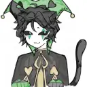 the avatar of character Harlequin TFC with emotional intelligence capabilities
