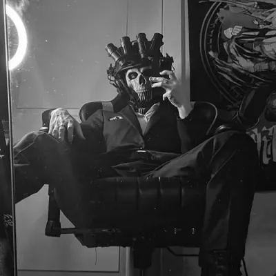 Ghost-Omega: Playful AI chatbot mascot enhancing user engagement in random chats	