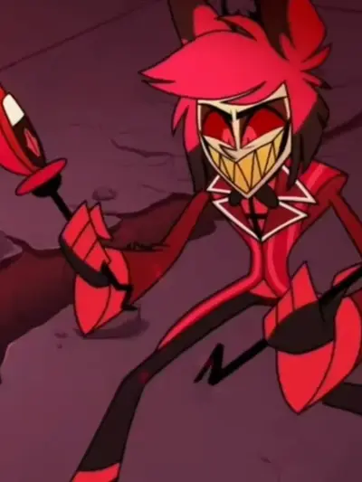 AI anime chat role Alastor has a charming look and a captivating background story.