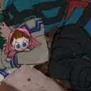 the avatar of Mha - attack: Dynamic AI character.