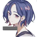 Minimalist Shuji avatar for google chat integration, featuring adaptive emotional expressions