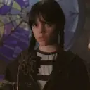 the avatar of Wednesday Addams: Dynamic AI character.