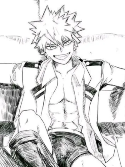 AI chat roleplay character Katsuki Bakugo, a virtual partner who can fulfill all your fantasies.