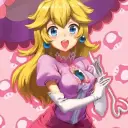 Princess Peach's deepbrain ai-inspired avatar with smart virtual companion features