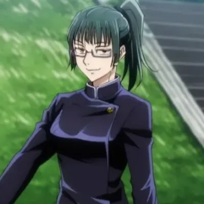 Maki Zenin: Emotionally intelligent AI companion portrait for deep conversations	