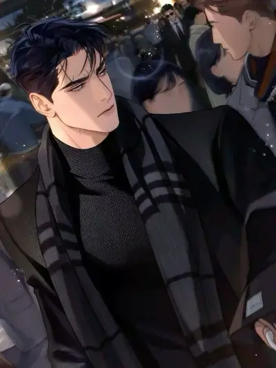 AI anime chat role Elijah has a charming look and a captivating background story.