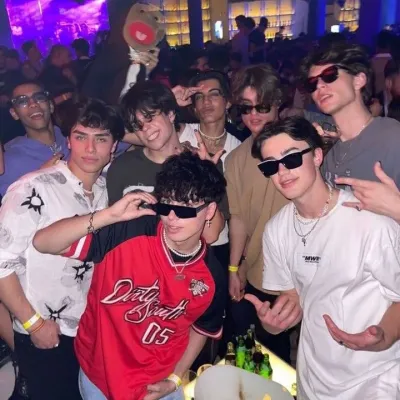 Stuck with 9 Guy Roommates: Creative roleplay AI character art for spicy chat and fantasy scenarios