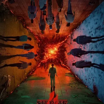 Stranger Things: Futuristic AI chatbot interface with voice chat and neural network-driven traits