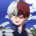 Shoto Todoroki AI chatbot portrait with advanced emotional intelligence for deep conversations