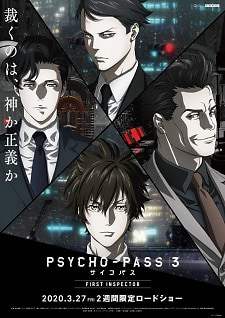 Psycho-Pass 3: First Inspector anime poster - Talk to Psycho-Pass 3: First Inspector characters in AI anime chat