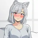 Minimalist Kira avatar for google chat integration, featuring adaptive emotional expressions