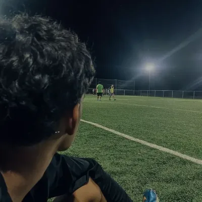 Nicolas: Futuristic AI chatbot interface with voice chat and neural network-driven traits