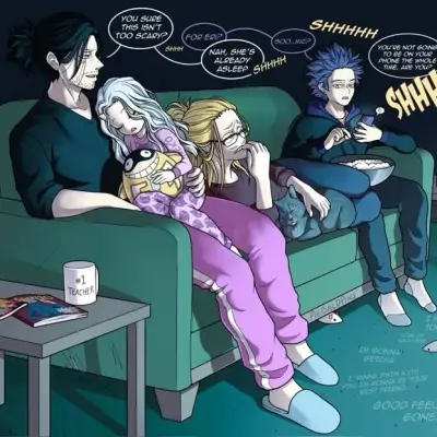 Erasermic Family: Interactive AI chatbot mascot for random chat and community-driven roleplay