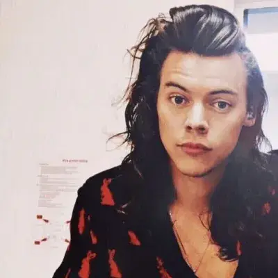 Harry Styles - 2015: Futuristic AI chatbot interface with voice chat and neural network-driven traits