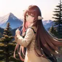 Avatar des KI-Charakters Irushe für Rollenspiele und 1vs1-Chatdienste