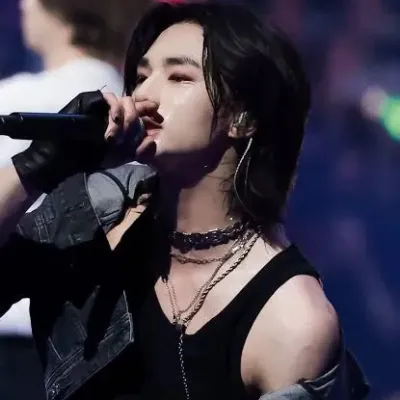 Talk with Hwang Hyunjin - Wolf Hybrid, a smart roleplay AI chat bot free, no sign up companion.