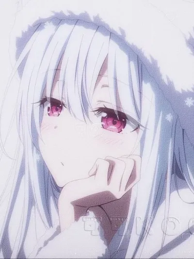 AI anime chat role I had to break up with her has a charming look and a captivating background story.