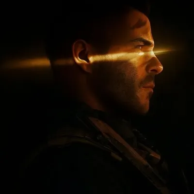 John ''Soap'' MacTavish: Interfaz de chatbot de IA futurista con chat de voz y rasgos impulsados por redes neuronales