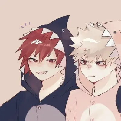 Explore new worlds with Kirishima and Bakugo, your interactive AI chat character.